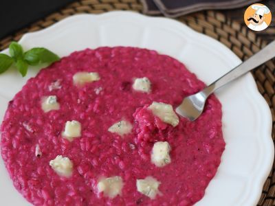 Risotto cu sfeclă roșie și gorgonzola: o explozie de culoare și arome intense - poza 4