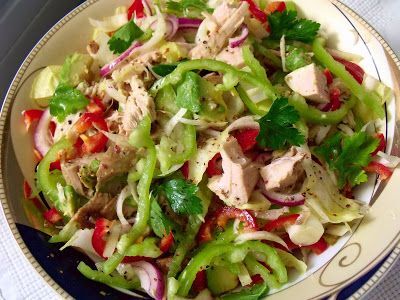 Salata cu resturi de curcan 2(turkey leftovers salad )