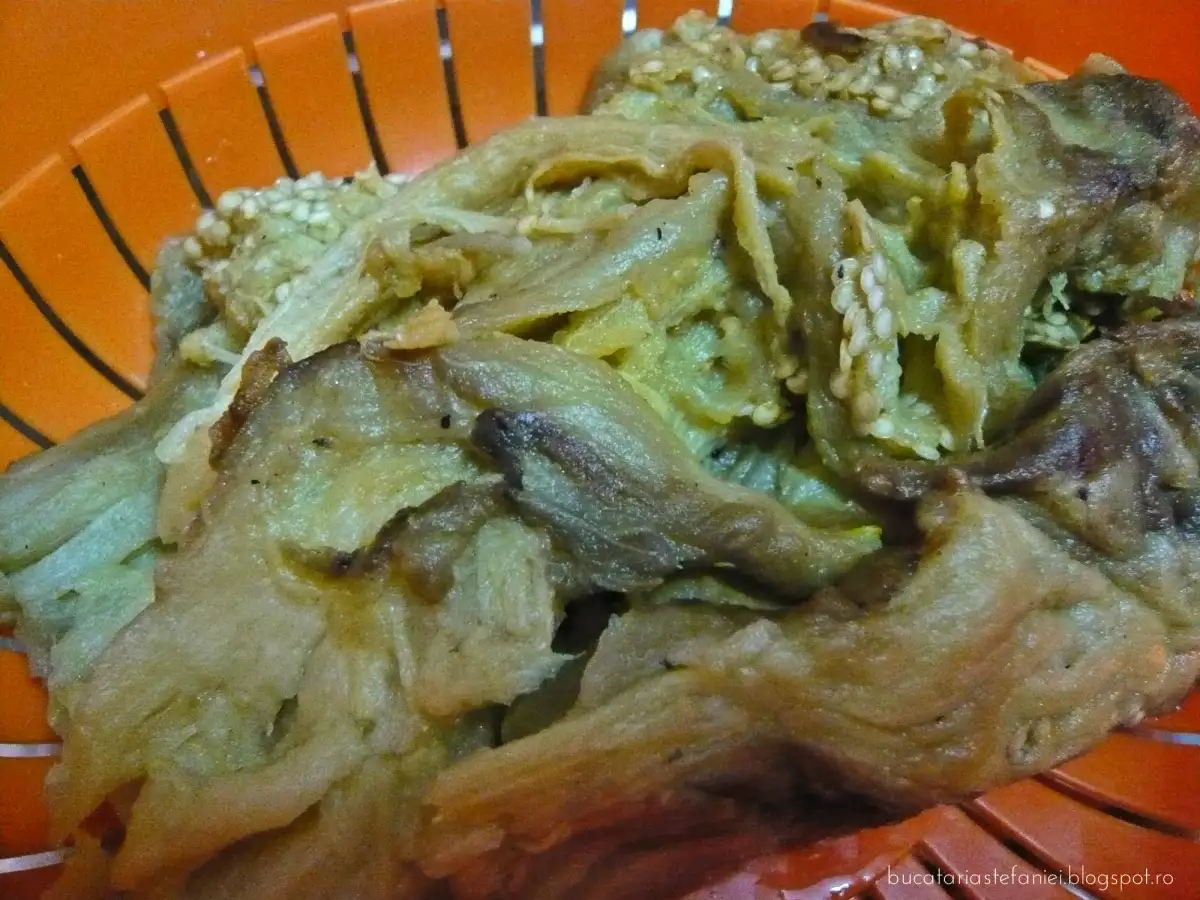 Salata de vinete cu ceapa si maioneza - poza 2