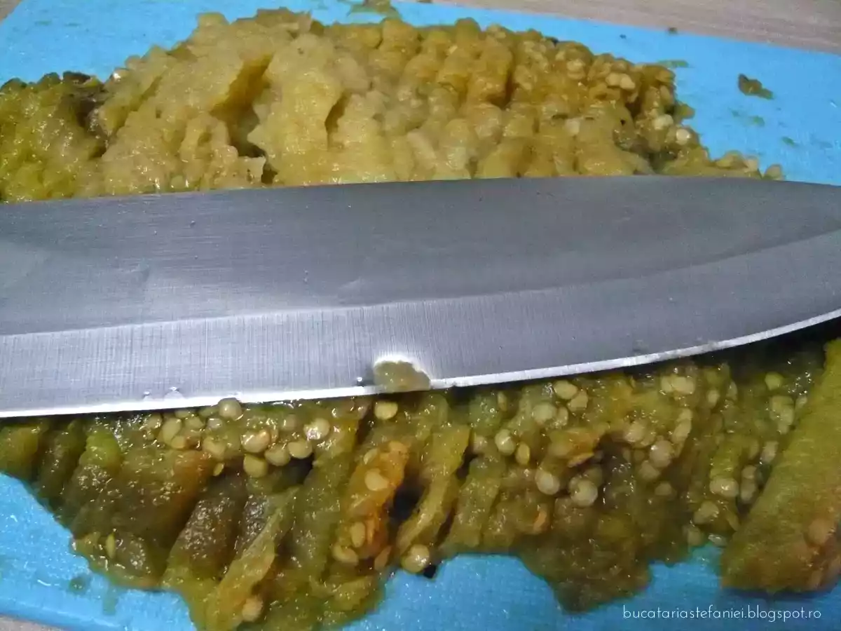 Salata de vinete cu ceapa si maioneza - poza 3