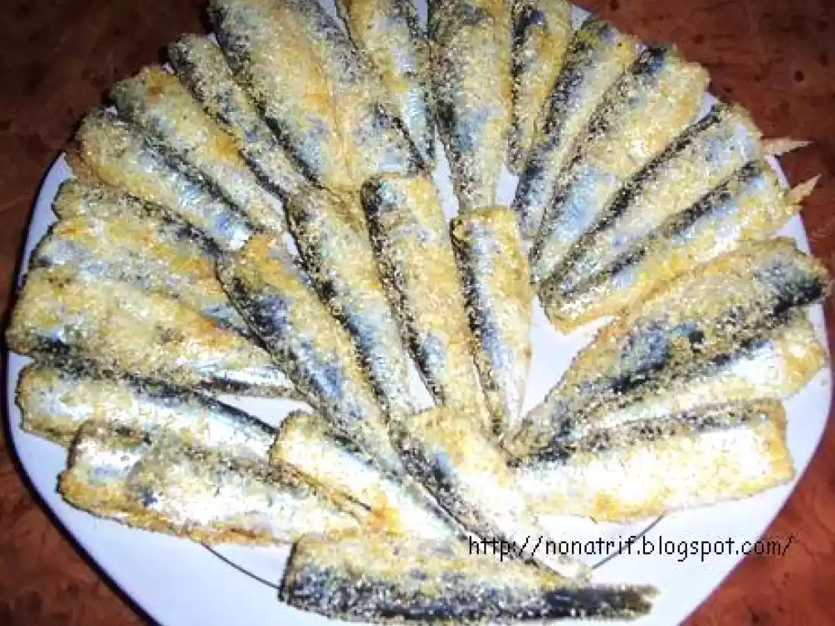 Sprot (sau hamsii) prajit - poza 3