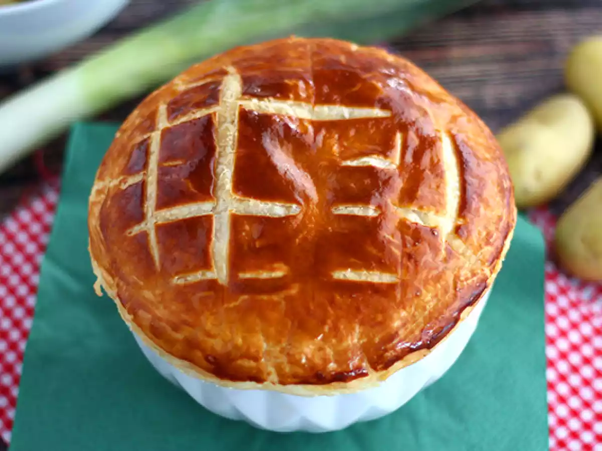 Supa cu capac de foietaj - poza 2