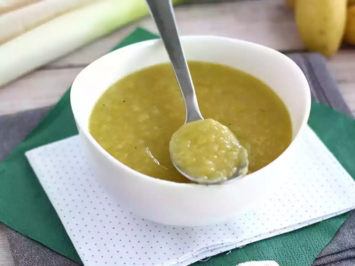 Supa de cartofi si praz - poza 2