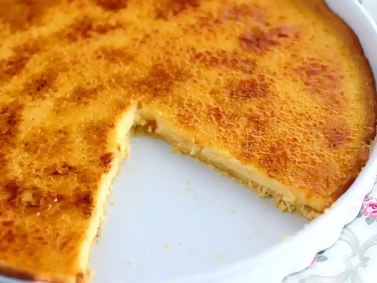 Tarta crème brûlée- un desert elegant - poza 4