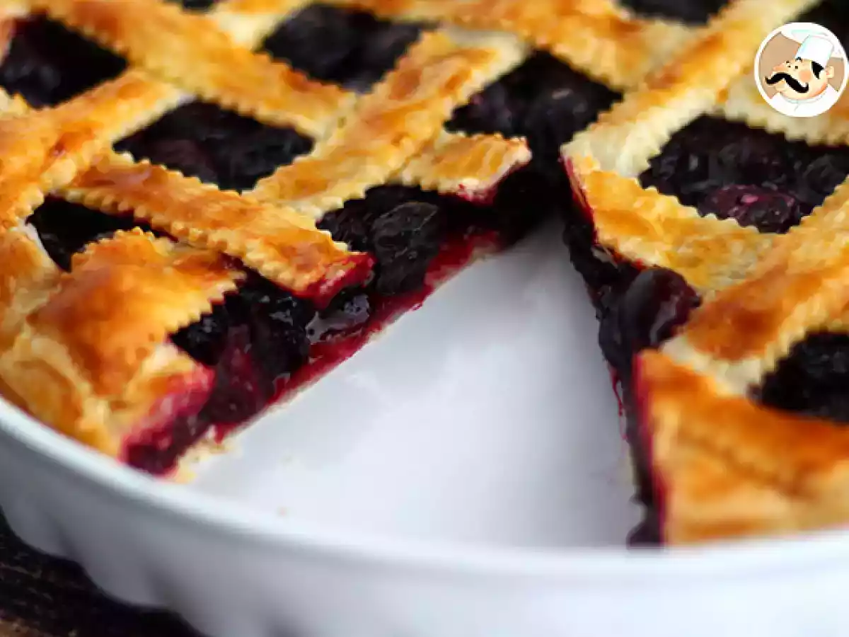 Tarta cu foietaj si cirese - poza 4