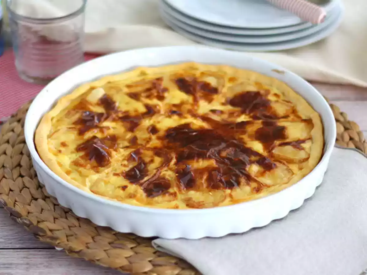 Tarta cu Maroilles - poza 3