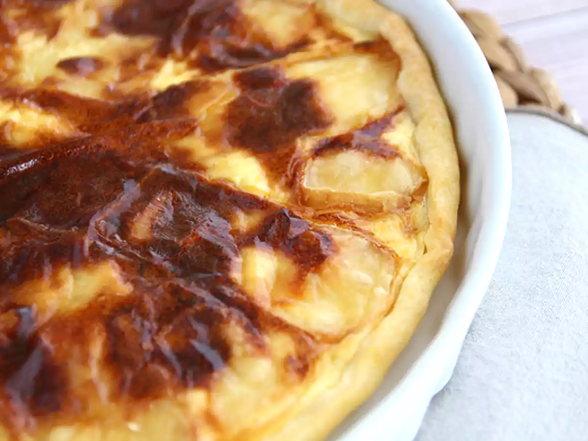 Tarta cu Maroilles - poza 4