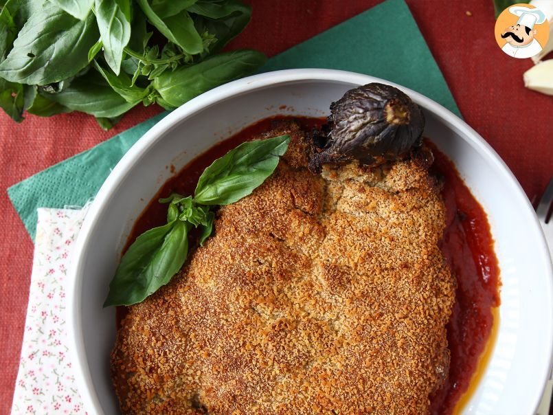 Vinete pane în stil milanez, dar vegetariene - Gătite la Air Fryer - poza 4