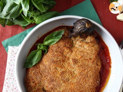 Vinete pane în stil milanez, dar vegetariene - Gătite la Air Fryer - poza 4